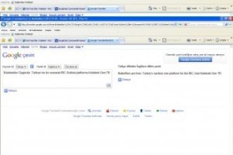 Internetteki Çevirmen “Google Çevirmen”